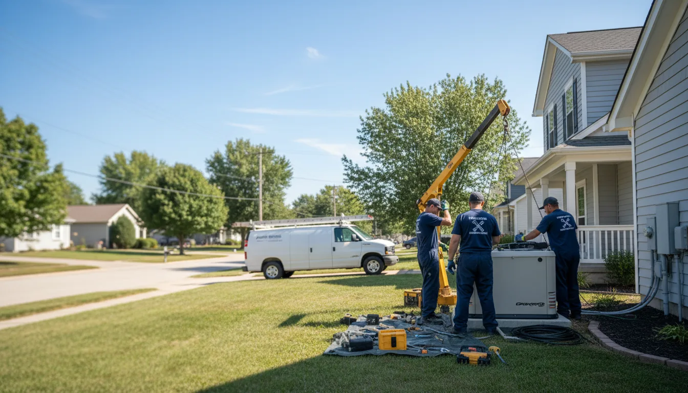 Generator Installation in Brookville, IN near me